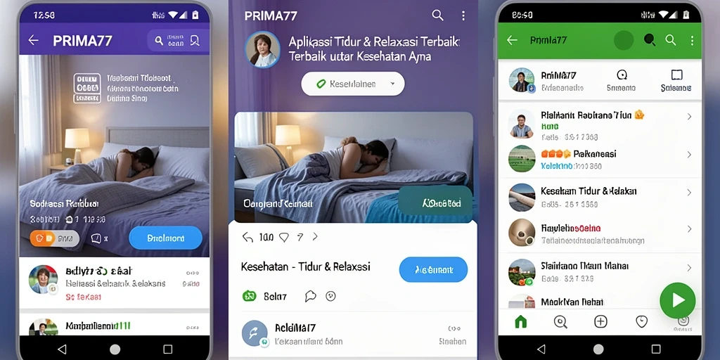Tampilan antarmuka PRIMA77 yang sederhana dan menarik.