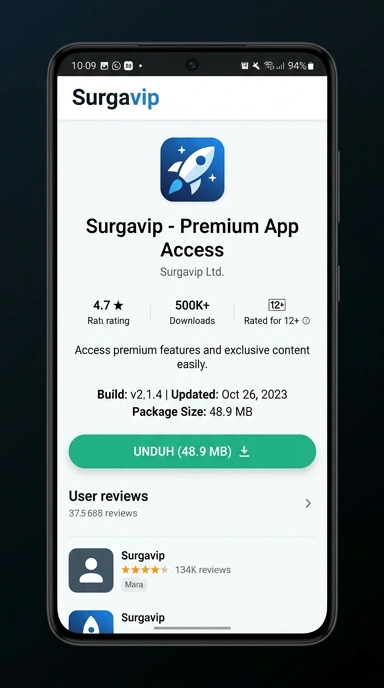 Unduh dan Instal APK surgavip untuk Android